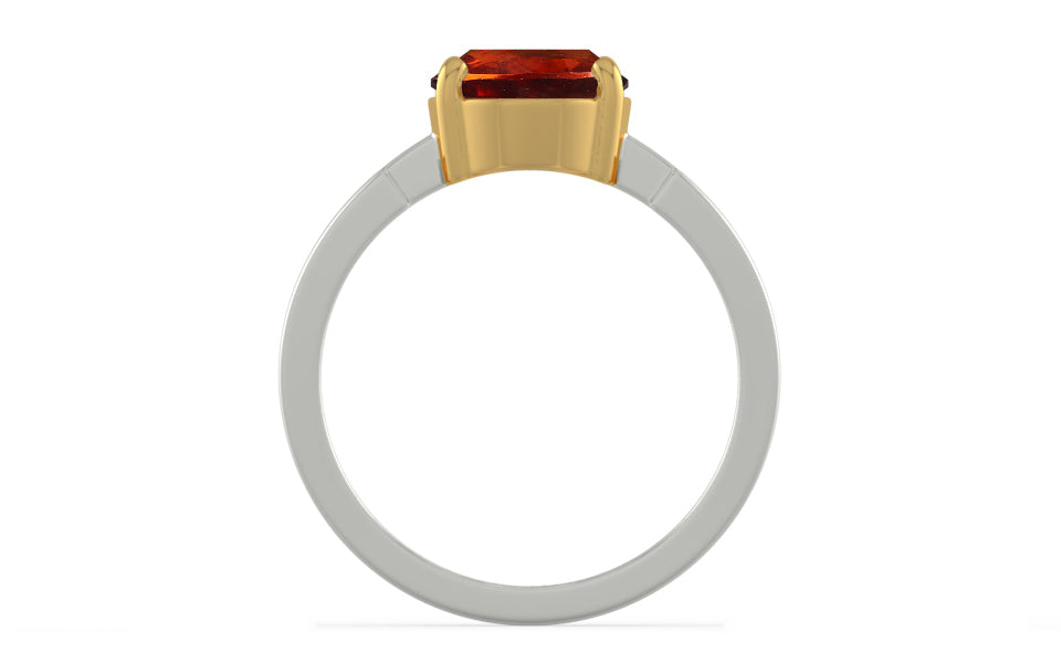 GoldCollet Hessonite Garnet Ring Rare Quality (R8)