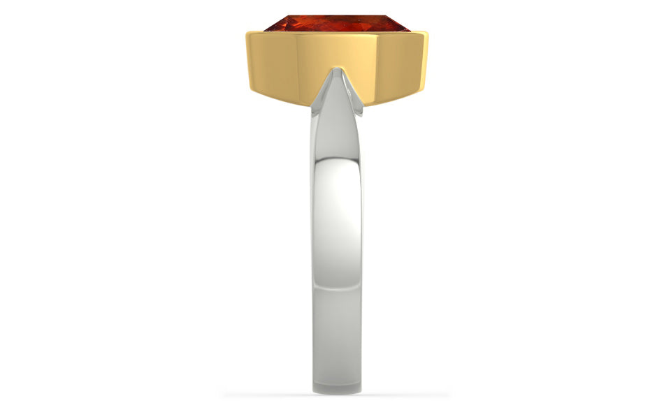 GoldCollet Hessonite Garnet Ring Rare Quality (R9)