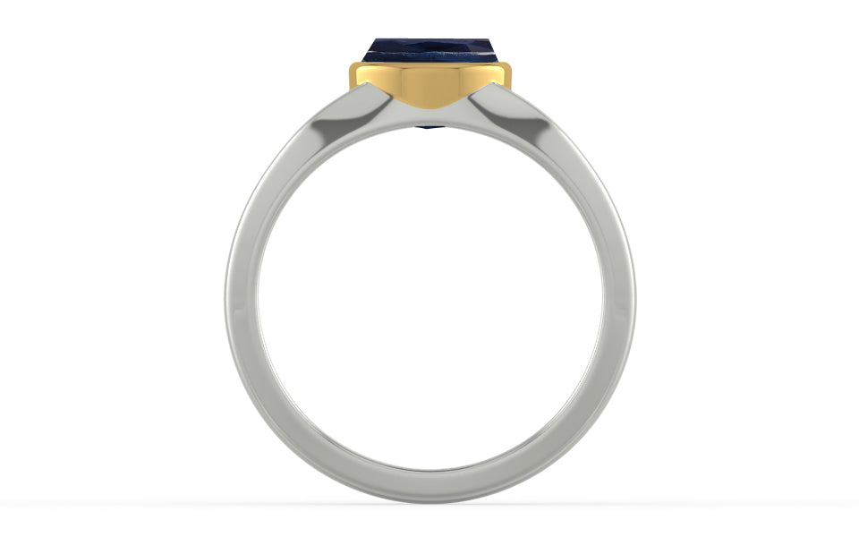 GoldCollet Thailand Blue Sapphire Ring Limited Quality (R10)