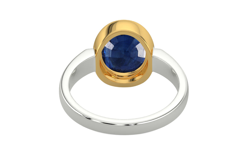 Goldcollet Thailand Blue Sapphire Ring Limited Quality (R6)