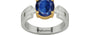 GoldCollet Thailand Blue Sapphire Ring Limited Quality (R8)