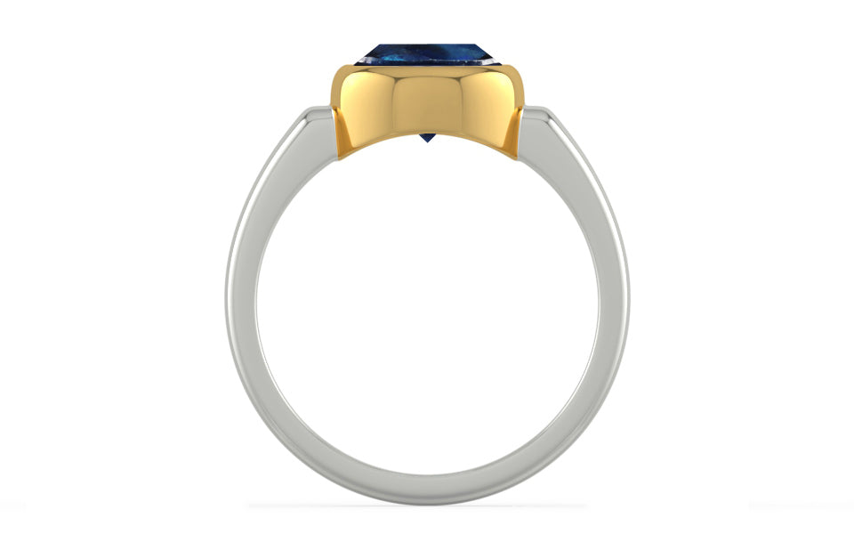Goldcollet Thailand Blue Sapphire Ring Rare Quality (R6)