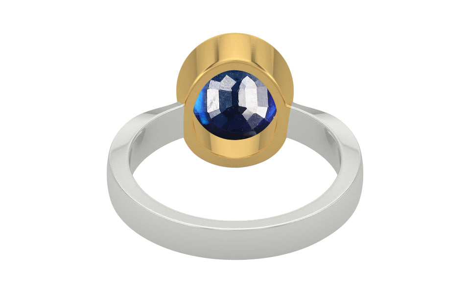 GoldCollet Thailand Blue Sapphire Ring Rare Quality (R9)