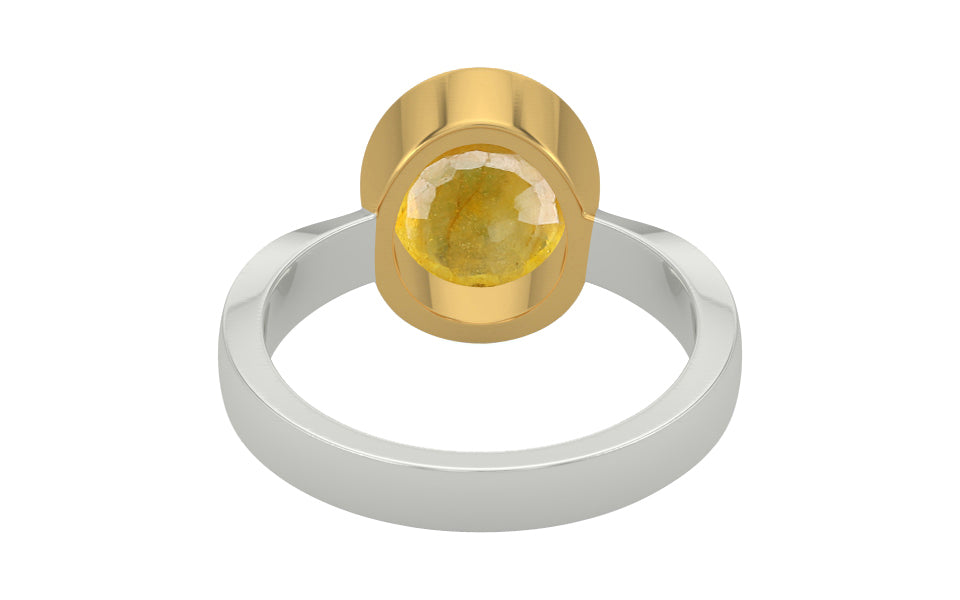 GoldCollet Thailand Yellow Sapphire Ring Fine Quality (R9)
