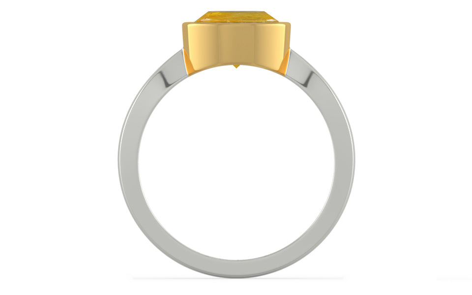 GoldCollet Thailand Yellow Sapphire Ring Fine Quality (R9)