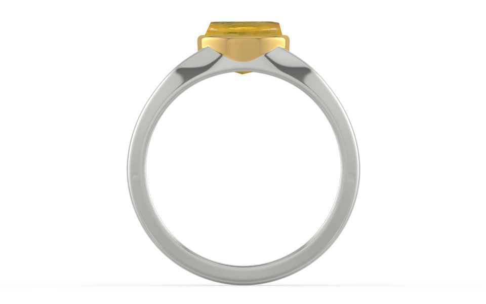 GoldCollet Thailand Yellow Sapphire Ring Prime Quality (R10)