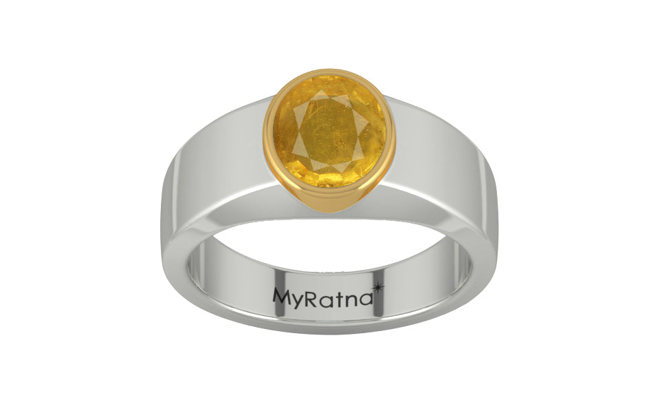 GoldCollet Thailand Yellow Sapphire Ring Prime Quality (R10)