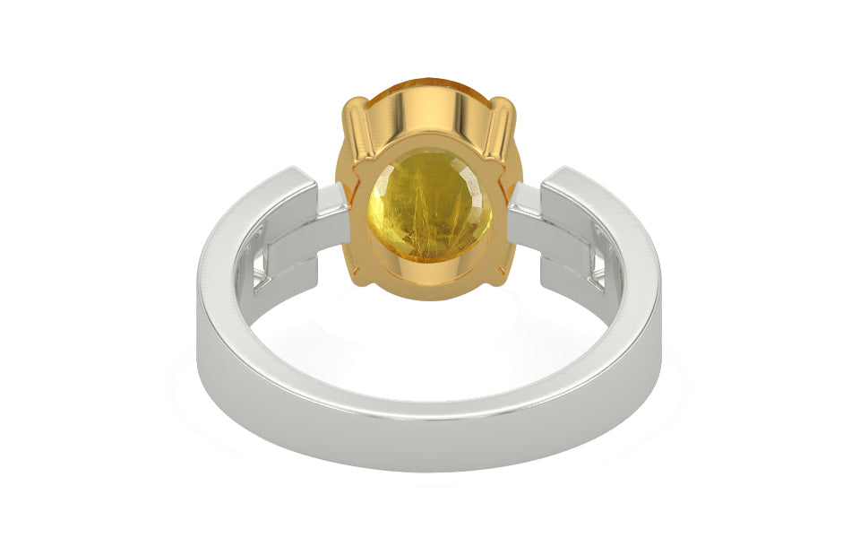 GoldCollet Thailand Yellow Sapphire Ring Prime Quality (R8)