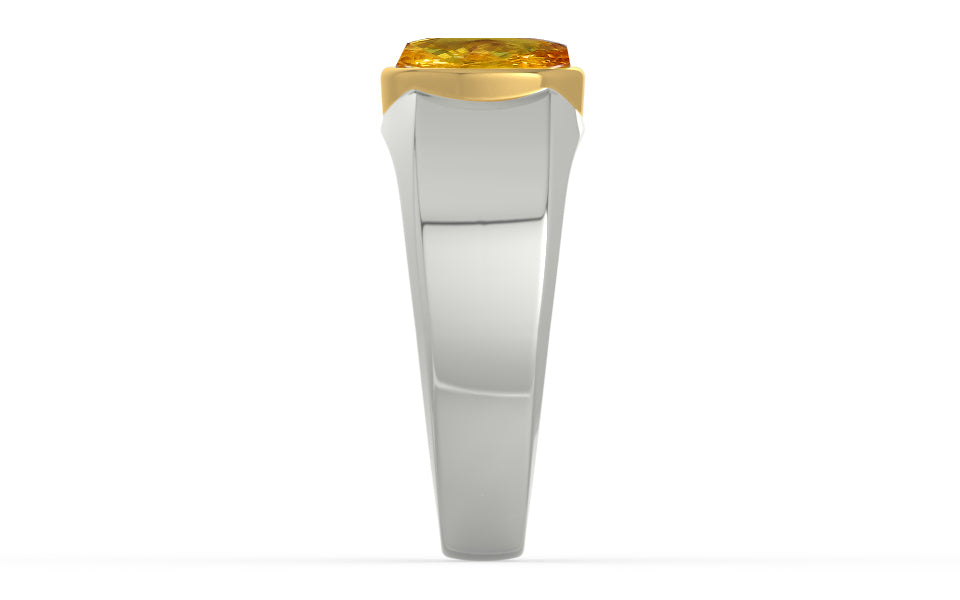 GoldCollet Thailand Yellow Sapphire Ring Rare Quality (R10)