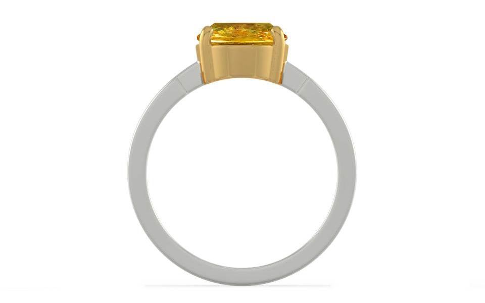 GoldCollet Thailand Yellow Sapphire Ring Rare Quality (R8)