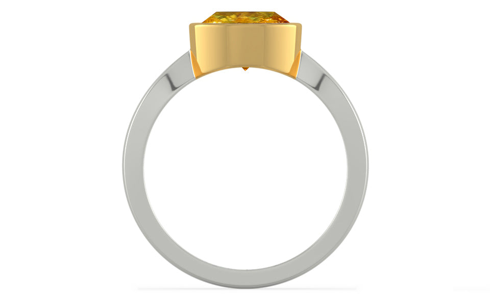 GoldCollet Thailand Yellow Sapphire Ring Rare Quality (R9)