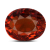 Sterling Silver Hessonite Garnet Ring Rare Quality (R1)