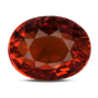 Sterling Silver Hessonite Garnet Ring Rare Quality (R7)
