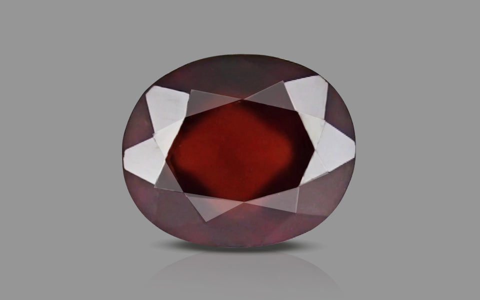 African Hessonite Garnet - 6.59 Carat Prime Quality HG-8026