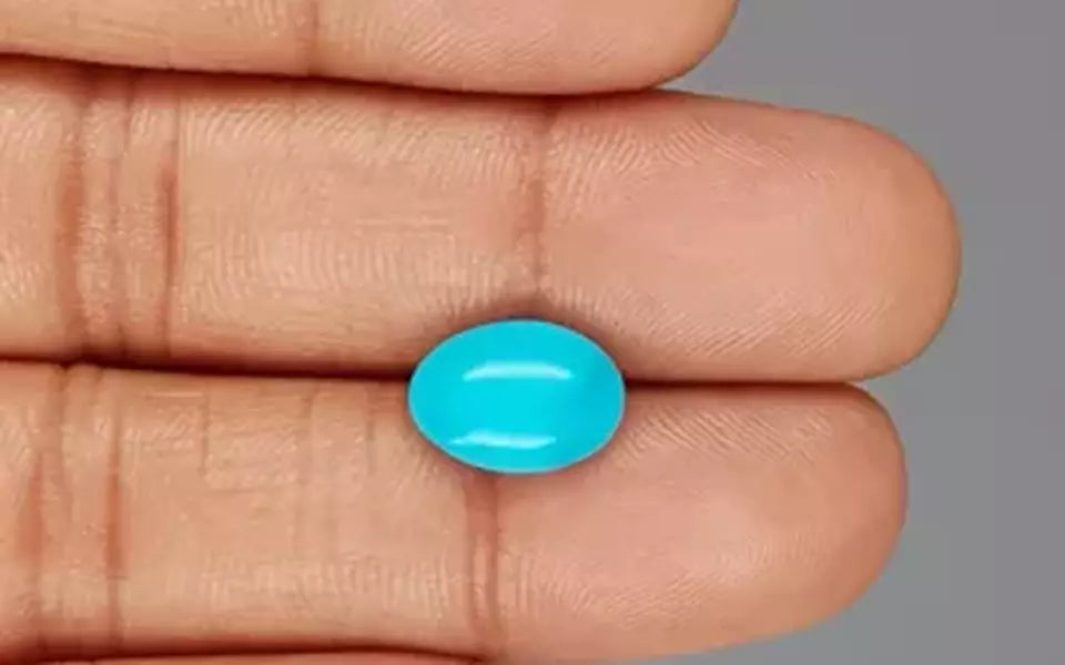 Irani Turquoise - 3.89 Carat Prime Quality TQS-13593