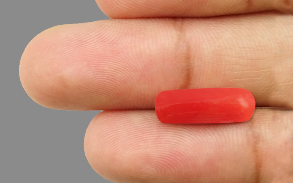 Red Coral - 3.85 Carat (4.25 Ratti - Moonga)
