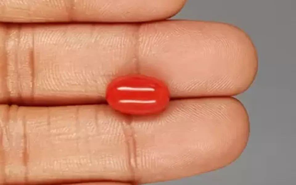 Red Coral - 5.20 Carat (5.75 Ratti - Moonga)
