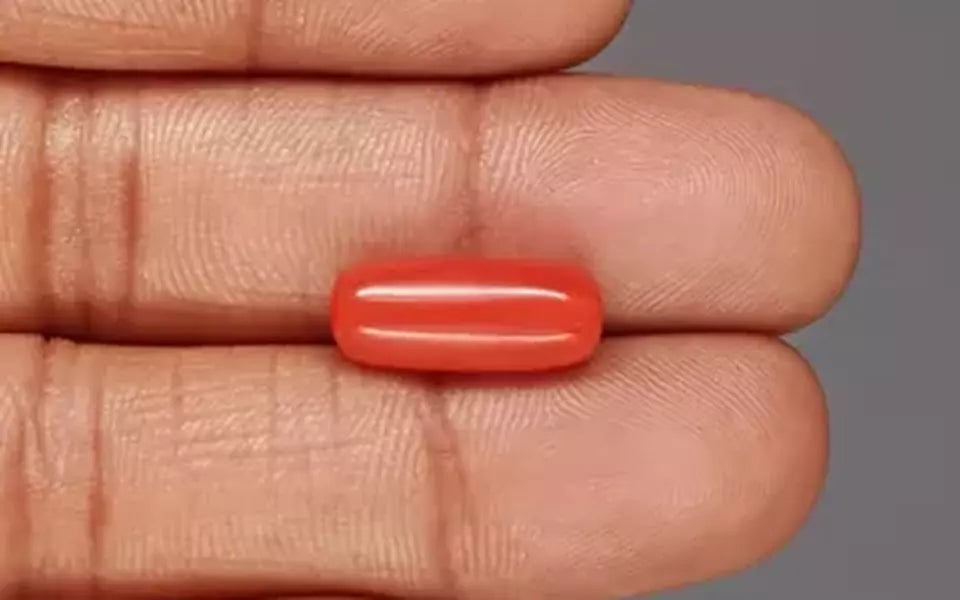 Italian Red Coral - 5.68 Carat Prime Quality CC-5864