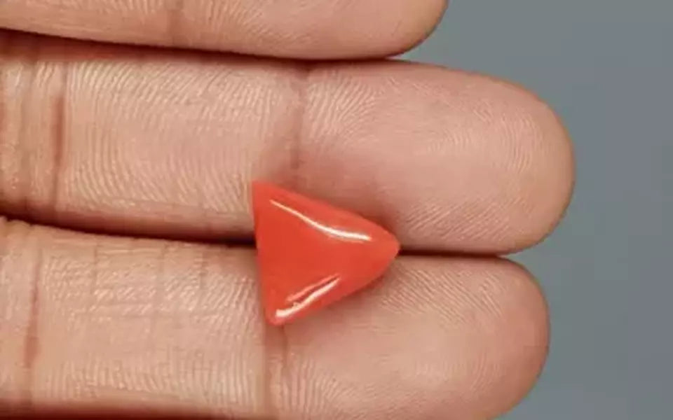 Italian Red Coral - 6.61 Carat Limited Quality TC-5330