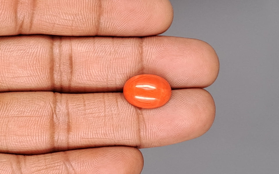 Red Coral - 5.42 Carat (5.99 Ratti - Moonga)