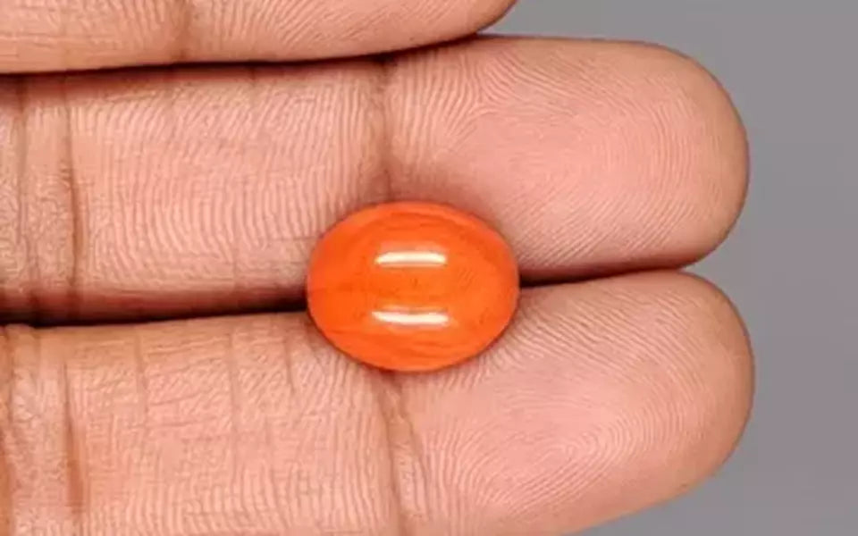 Red Coral - 6.69 Carat (7.39 Ratti - Moonga)