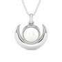 Luxury Designer 925 Silver Pearl Pendant