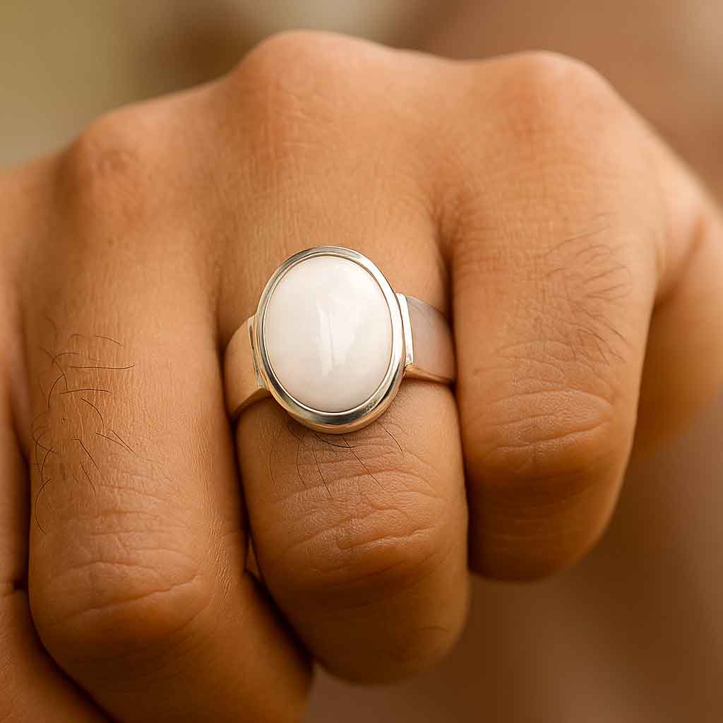 Luxury Handmade 925 Silver Opal For Men