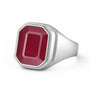 Luxury Handmade 925 Silver Ruby For Men