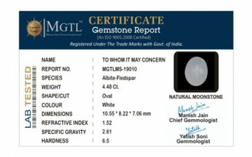 Moonstone - MS 19010 (Origin - India) Prime - Quality