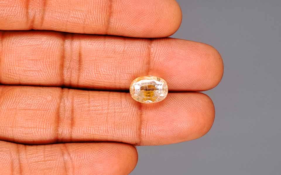 Natural Yellow Topaz - 6.44 Carat Limited Quality YT-25102