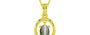 Panchdhatu Cat's Eye Pendant Fine Quality (P2)