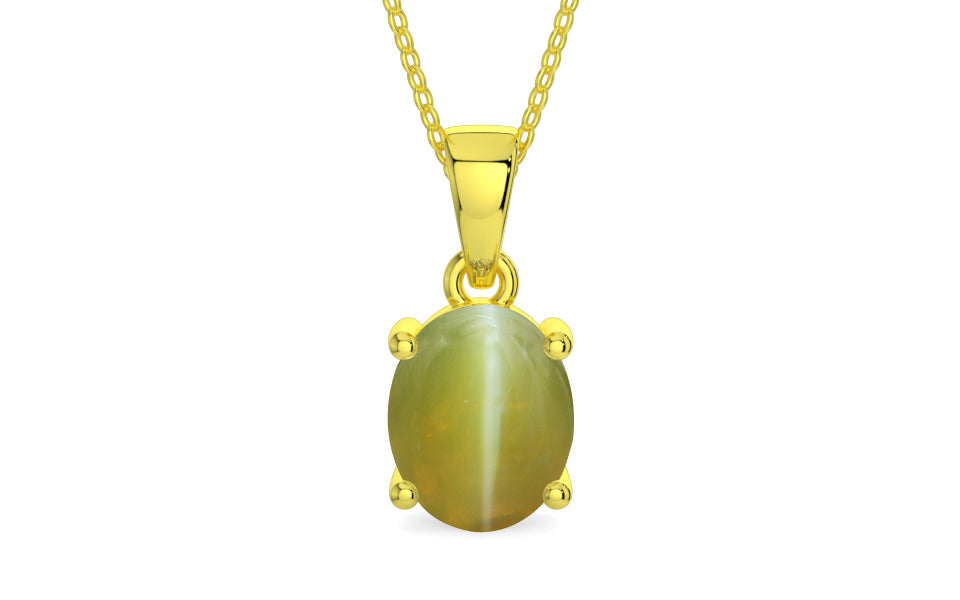 Panchdhatu Cat's Eye Pendant Limited Quality (P10)