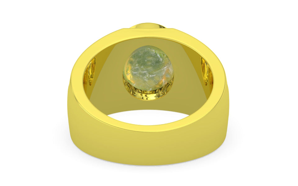 Panchdhatu Cat's Eye Ring Rare Quality (R1)