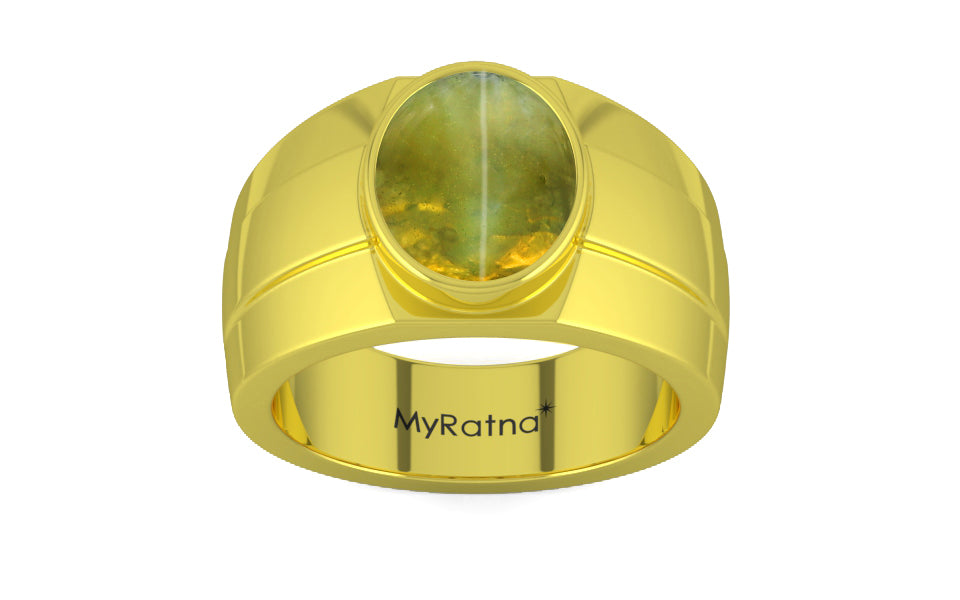 Panchdhatu Cat's Eye Ring Rare Quality (R1)