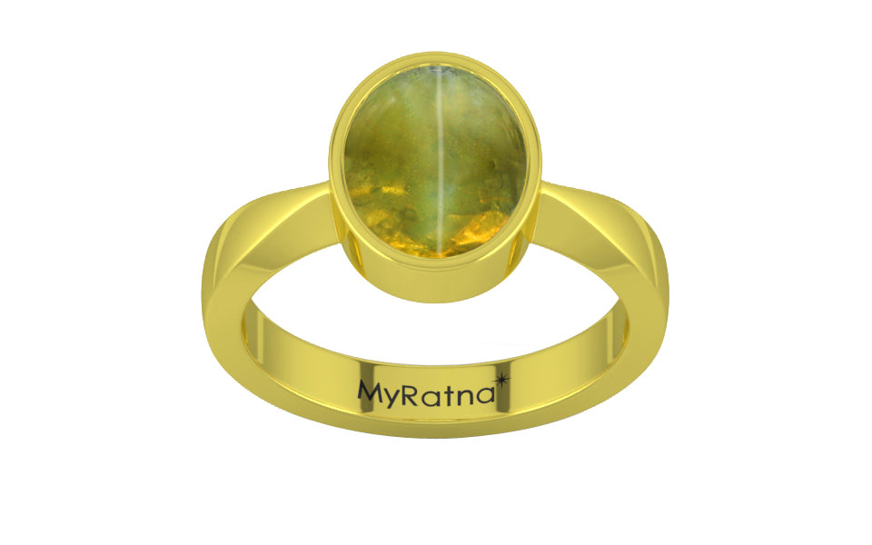 Panchdhatu Cat's Eye Ring Rare Quality (R9)