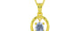 Panchdhatu Ceylon Blue Sapphire Pendant Fine Quality (P2)