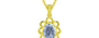Panchdhatu Ceylon Blue Sapphire Pendant Fine Quality (P3)