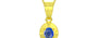 Panchdhatu Ceylon Blue Sapphire Pendant Limited Quality (P11)