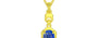 Panchdhatu Ceylon Blue Sapphire Pendant Limited Quality (P6)