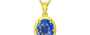 Panchdhatu Ceylon Blue Sapphire Pendant Limited Quality (P8)
