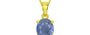 Panchdhatu Ceylon Blue Sapphire Pendant Prime Quality (P10)