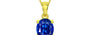Panchdhatu Ceylon Blue Sapphire Pendant Rare Quality (P10)