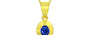 Panchdhatu Ceylon Blue Sapphire Pendant Rare Quality (P11)