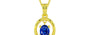 Panchdhatu Ceylon Blue Sapphire Pendant Rare Quality (P2)
