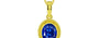 Panchdhatu Ceylon Blue Sapphire Pendant Rare Quality (P7)