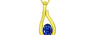 Panchdhatu Ceylon Blue Sapphire Pendant Rare Quality (P9)