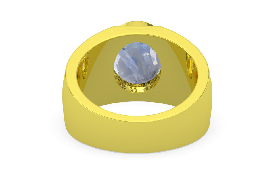 Panchdhatu Ceylon Blue Sapphire Ring Fine Quality (R1)