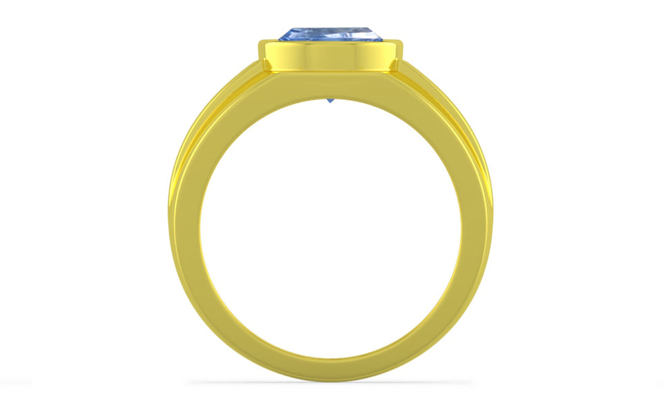 Panchdhatu Ceylon Blue Sapphire Ring Fine Quality (R1)