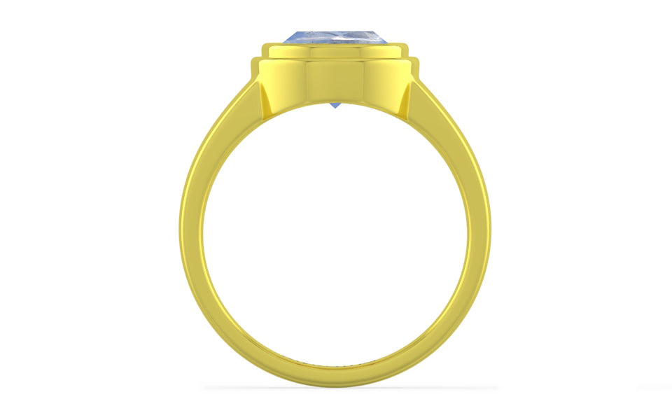 Panchdhatu Ceylon Blue Sapphire Ring Fine Quality (R3)