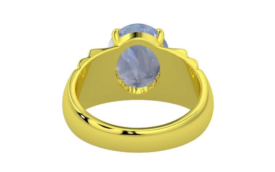 Panchdhatu Ceylon Blue Sapphire Ring Fine Quality (R4)